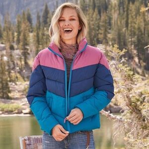 Sundance - NWOT Greer Mountain Retro Bright Puffer Jacket - XXL